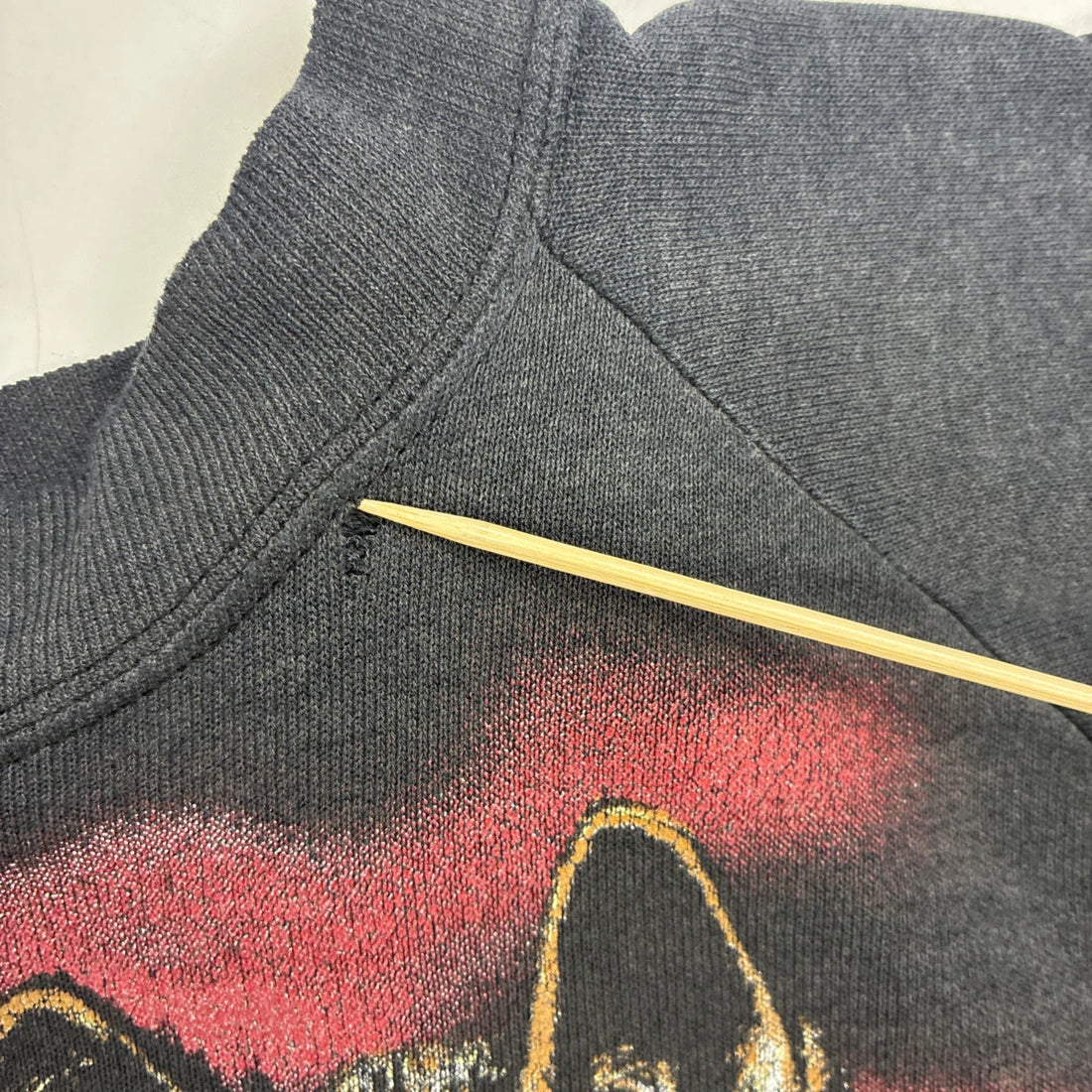 Vintage Wolf Jumbo Print Crewneck Sweatshirt Size XL Nature