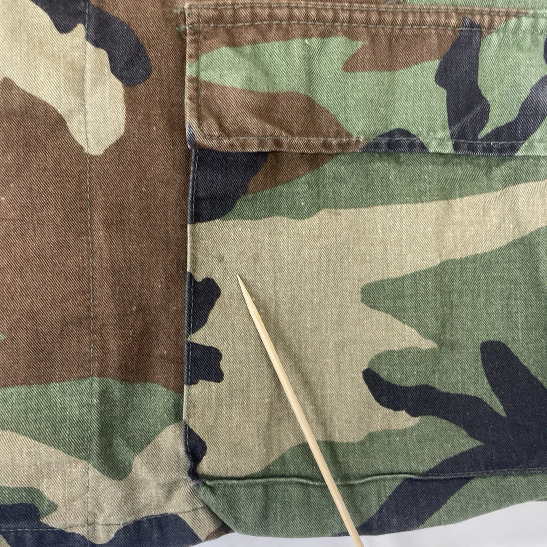 Army Military Camo Light Field Chore Jacket Size Medium