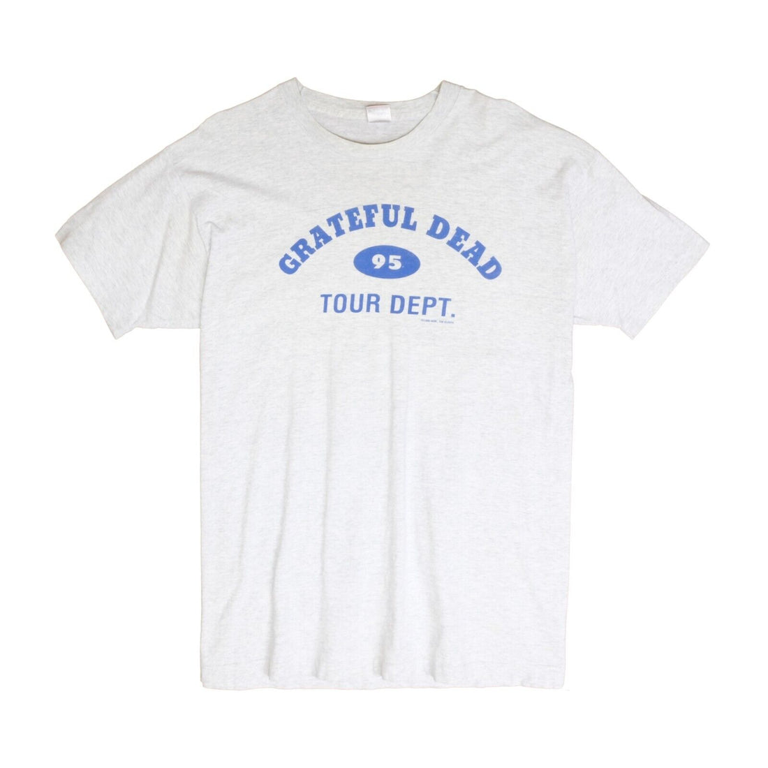 Vintage Grateful Dead Tour Dept T-Shirt Size 2XL Gray Band Tee 1996 90s