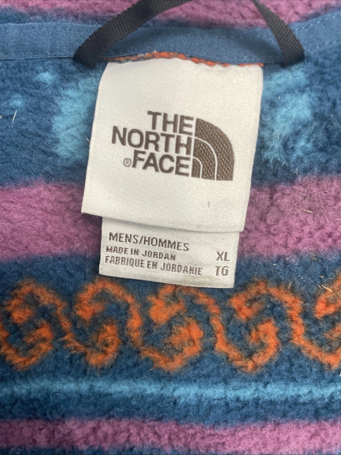 The North Face Pullover Fleece Jacket Size XL Fair Isle