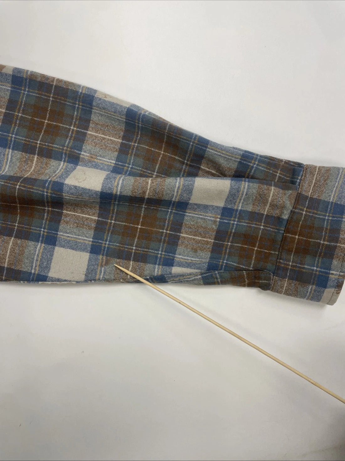 Pendleton Wool Fireside Button Up Shirt Size XL Long Plaid