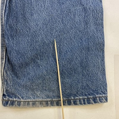 Vintage Carhart Double Knee Denim Jeans Work Pants Size 34 X 32 Blue B73DST
