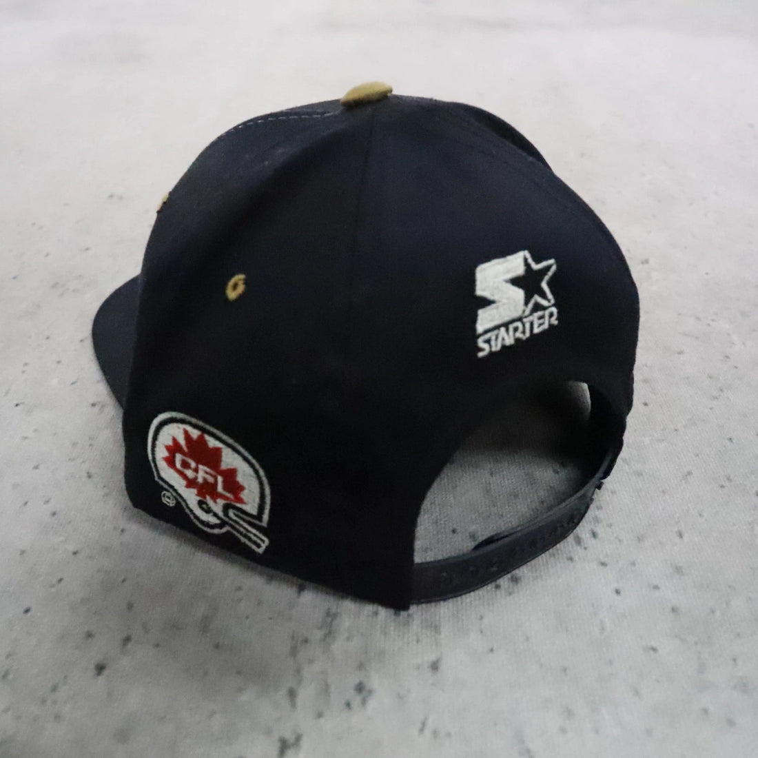 Vintage Winnipeg Blue Bombers Starter Snapback Hat OSFA 90s CFL