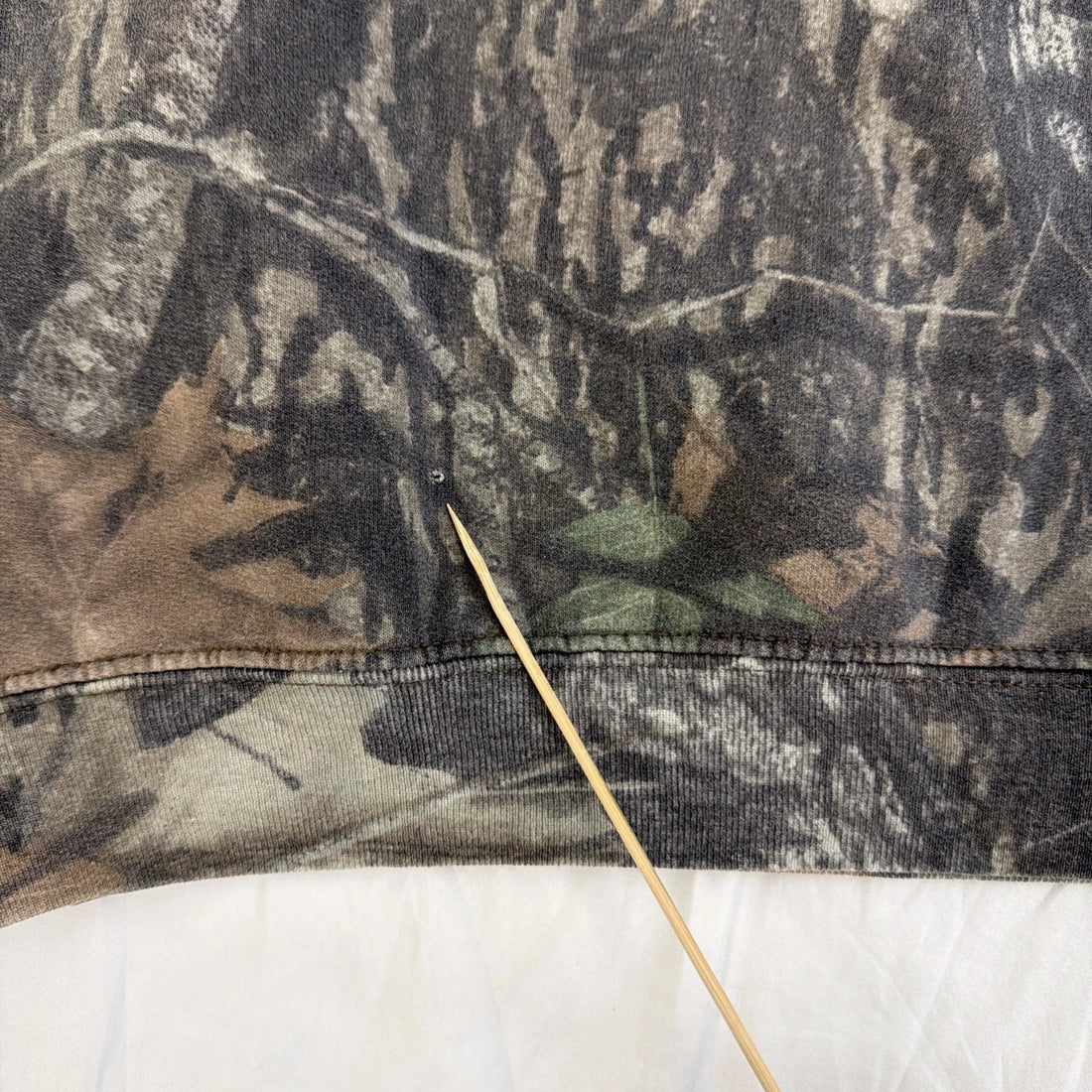 Mossy Oak Breakup Camo Crewneck Sweatshirt Size Medium