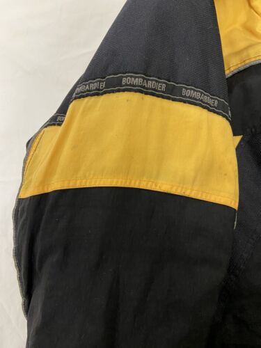 Vintage Ski-Doo Sno Gear Bombardier Snowmobile Racing Jacket Size Large