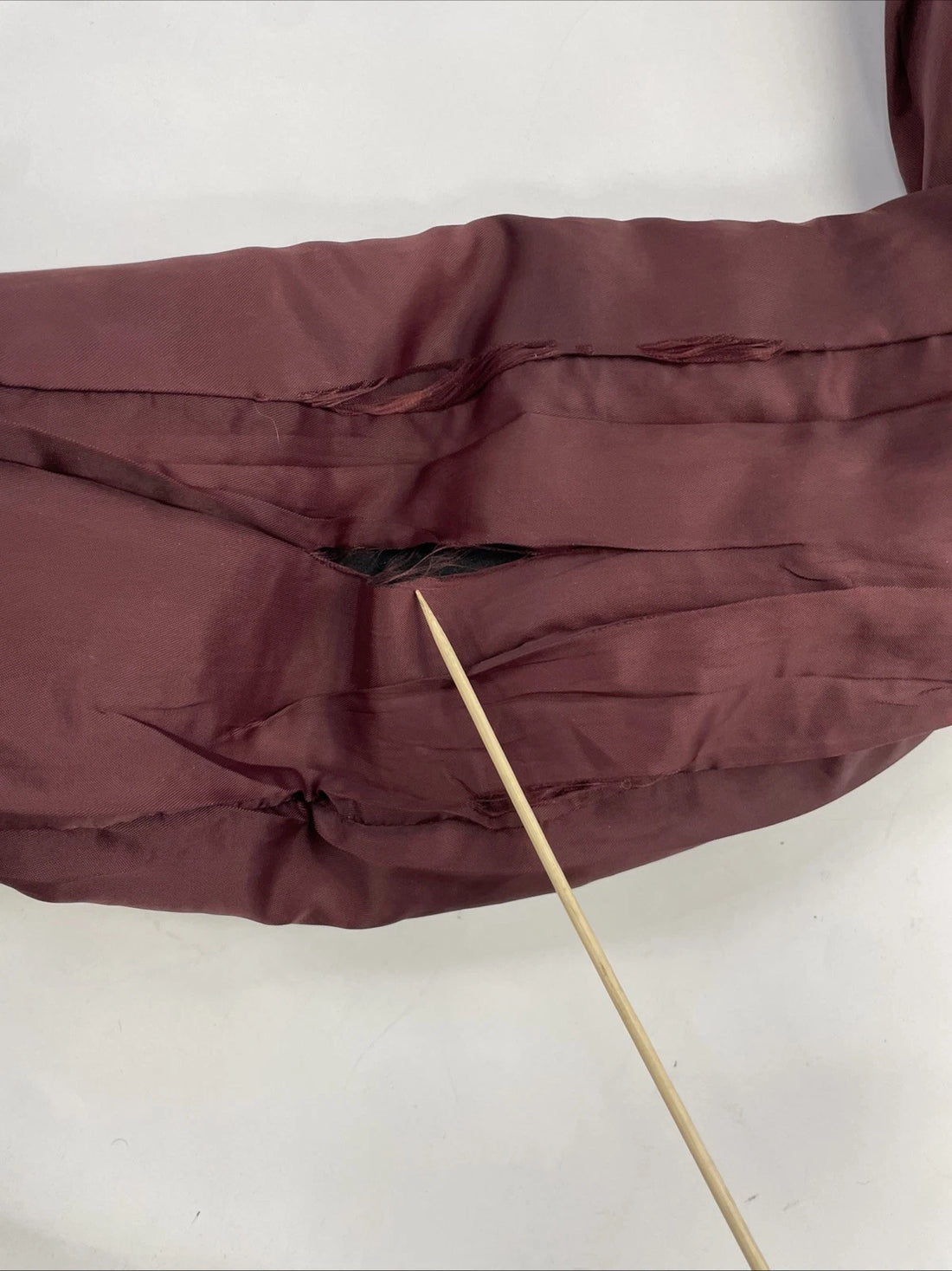 Vintage Members Only Leather Bomber Jacket Size 40 Brown