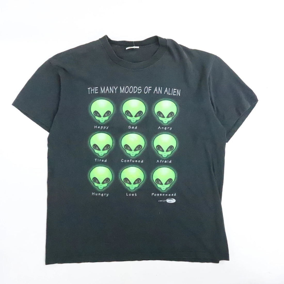 Vintage The Many Moods Of An Alien T-Shirt Size XL 90s
