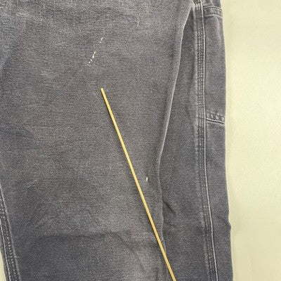 Vintage Carhartt Canvas Carpenter Work Pants Size 38 X 34 Blue