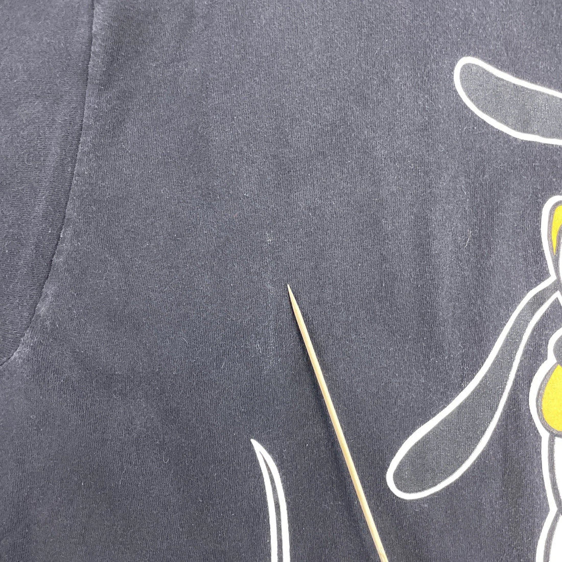Vintage Mickey Mouse Pluto Disney T-Shirt One Size 90s