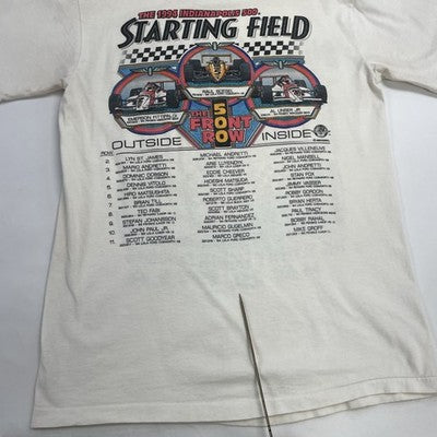 Vintage Indianapolis 500 Racing T-Shirt Size Medium 1994 90s