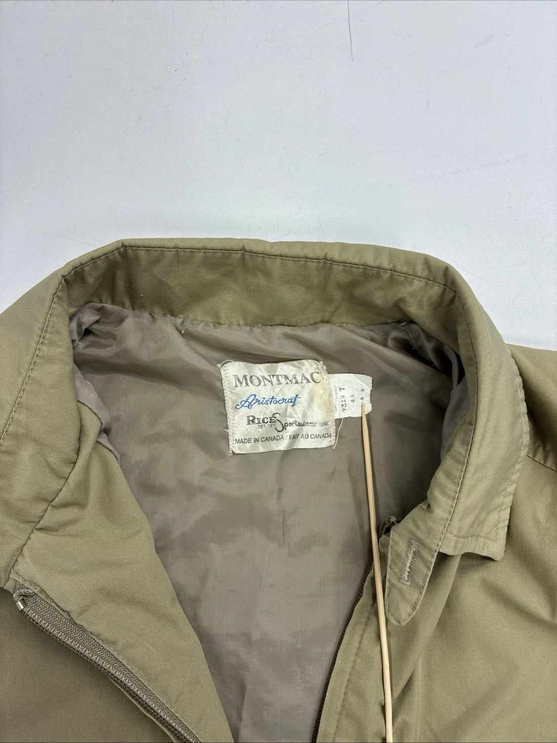 Vintage Montmac Aristocrat Harrington Jacket Size 44