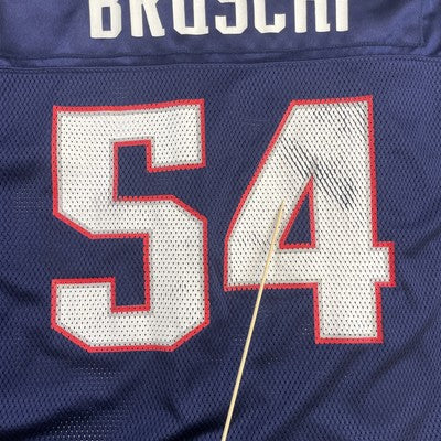 Vintage New England Patriots Tedy Brusch Reebok Jersey Size XL NFL