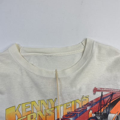 Vintage Kenny Bernstein's Budweiser King Racing T-Shirt Size Large 1991 90s
