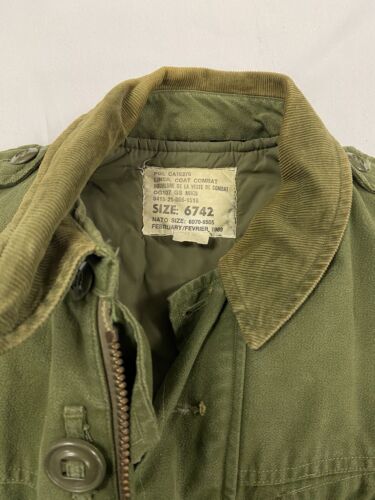 Vintage OG 107 GS MK II Combat Coat Size 6742 Green Canada Armed