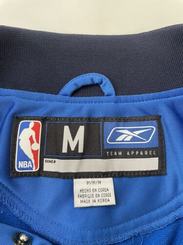 Vintage Dallas Mavericks Reebok Warm Up Shooting Jacket Size Medium NBA