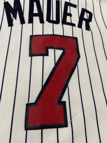 Minnesota Twins Joe Mauer Majestic Baseball Jersey Size XL 