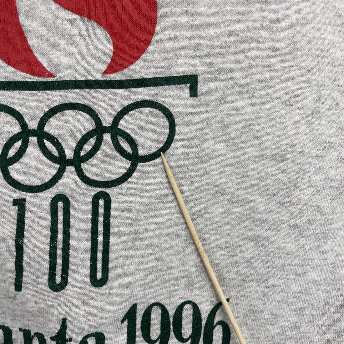 Vintage Atlanta Summer Olympics Crewneck Sweatshirt Size Large 90s