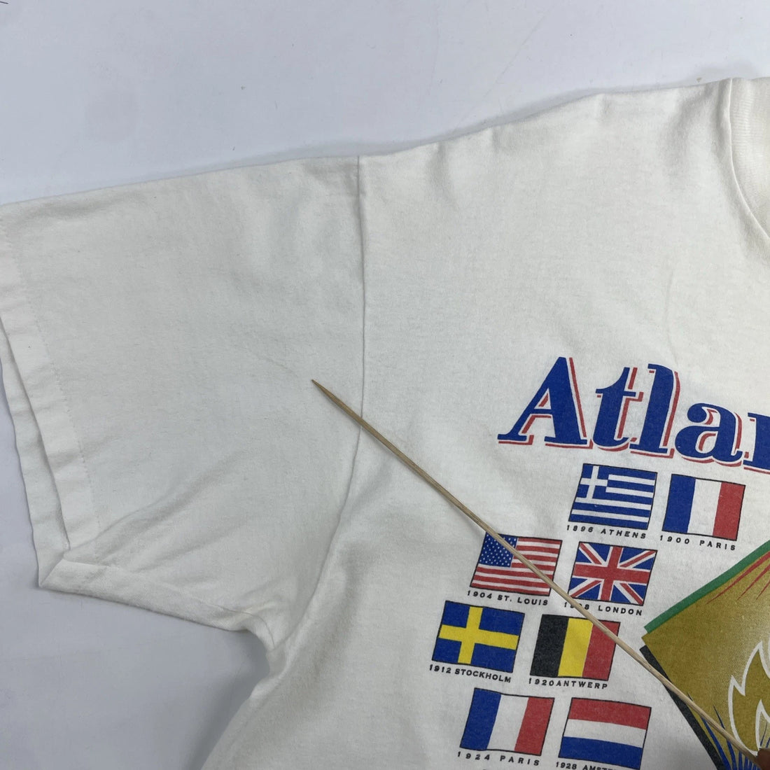 Vintage Atlanta Olympics T-Shirt Size XL 1996 90s