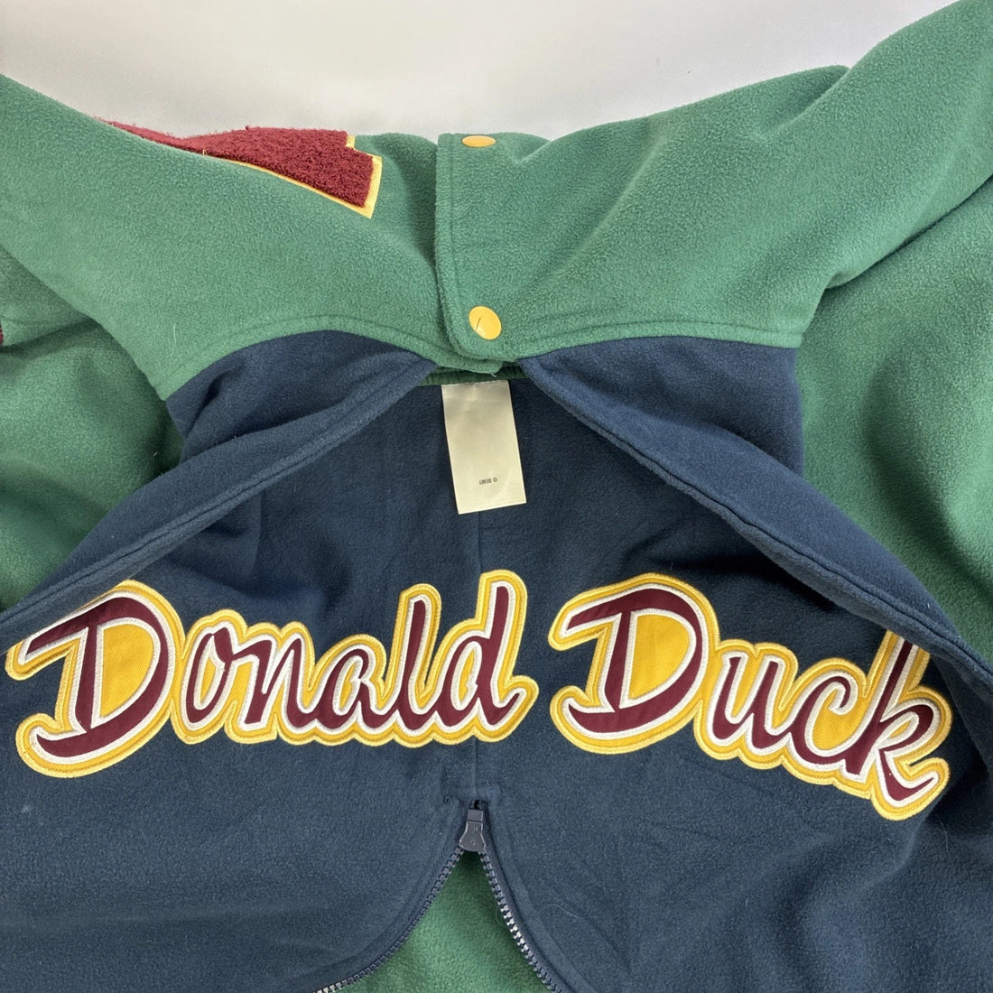 Donald Duck Disney Varsity Jacket Size 2XL