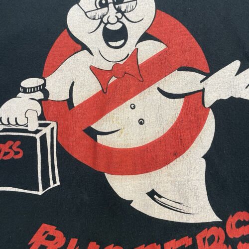 Vintage Job Busters T-Shirt Size XL Ghost Busters Parody 90s