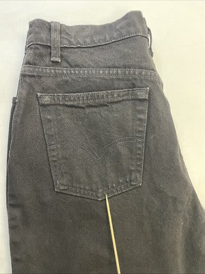 Vintage Levi Strauss & Co 512 Denim Jeans Size 32 Black 59512 0260
