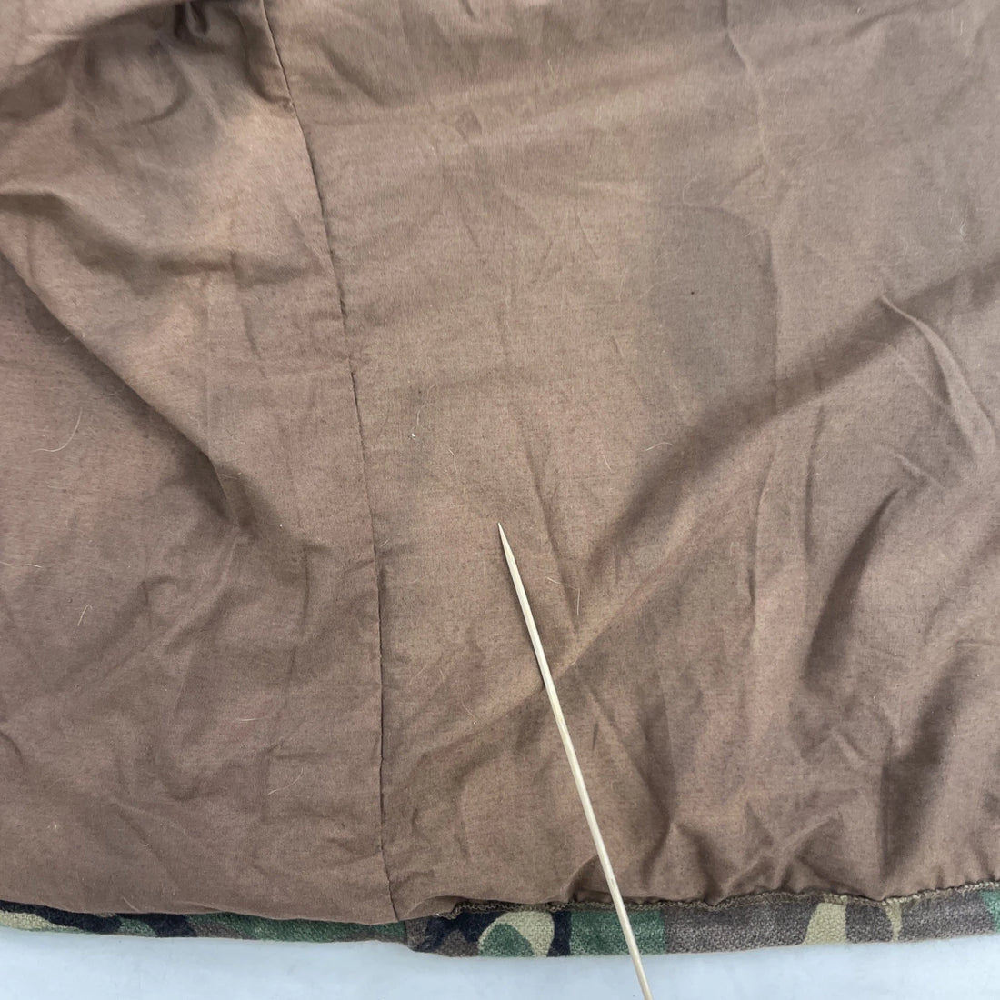 Vintage Cabela's Whitetail Clothing Woodland Camo Wool Hunting Coat Jacket Large