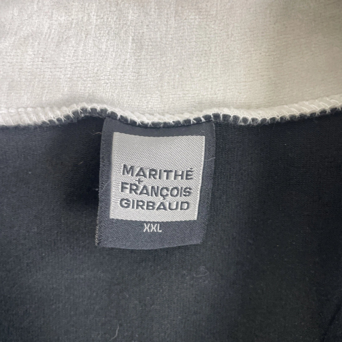 Vintage Marithe Francois Girbaud Velour Track Jacket Size 2XL Y2K