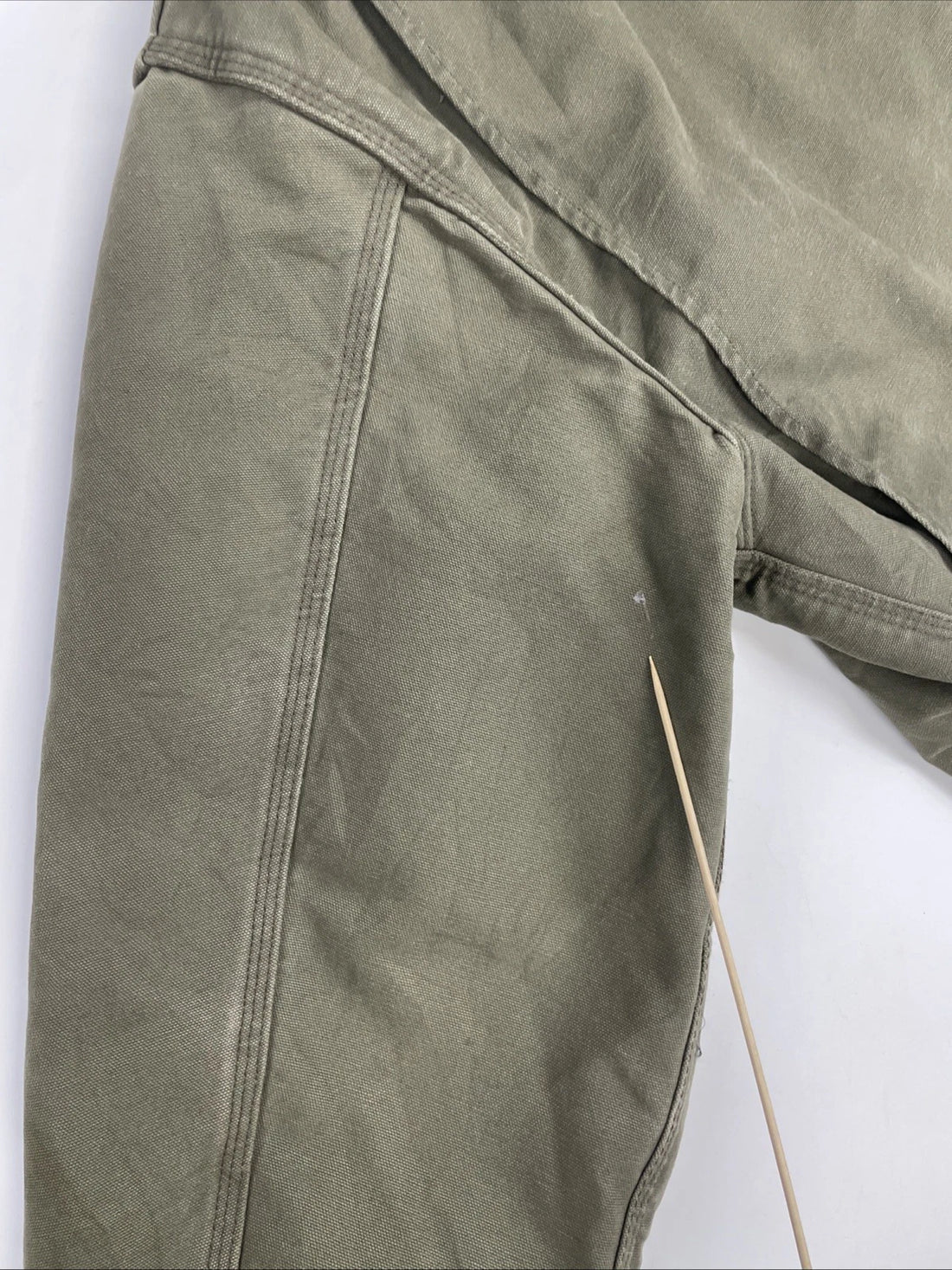 Carhartt Canvas Chore Work Jacket Size 2XL Green Blanket Lined