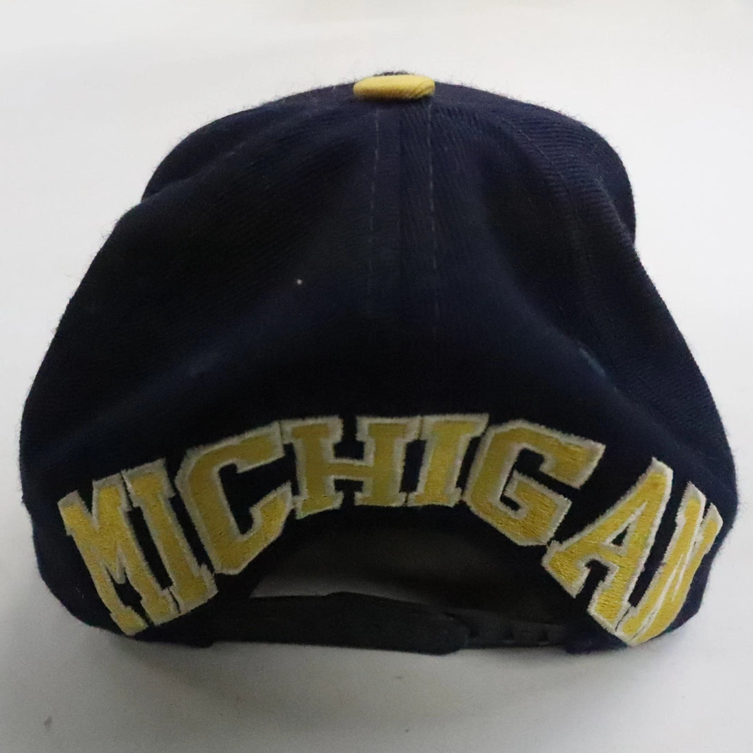 Vintage Michigan Wolverines American Needle Blockhead Snapback Hat Cap OSFA NCAA