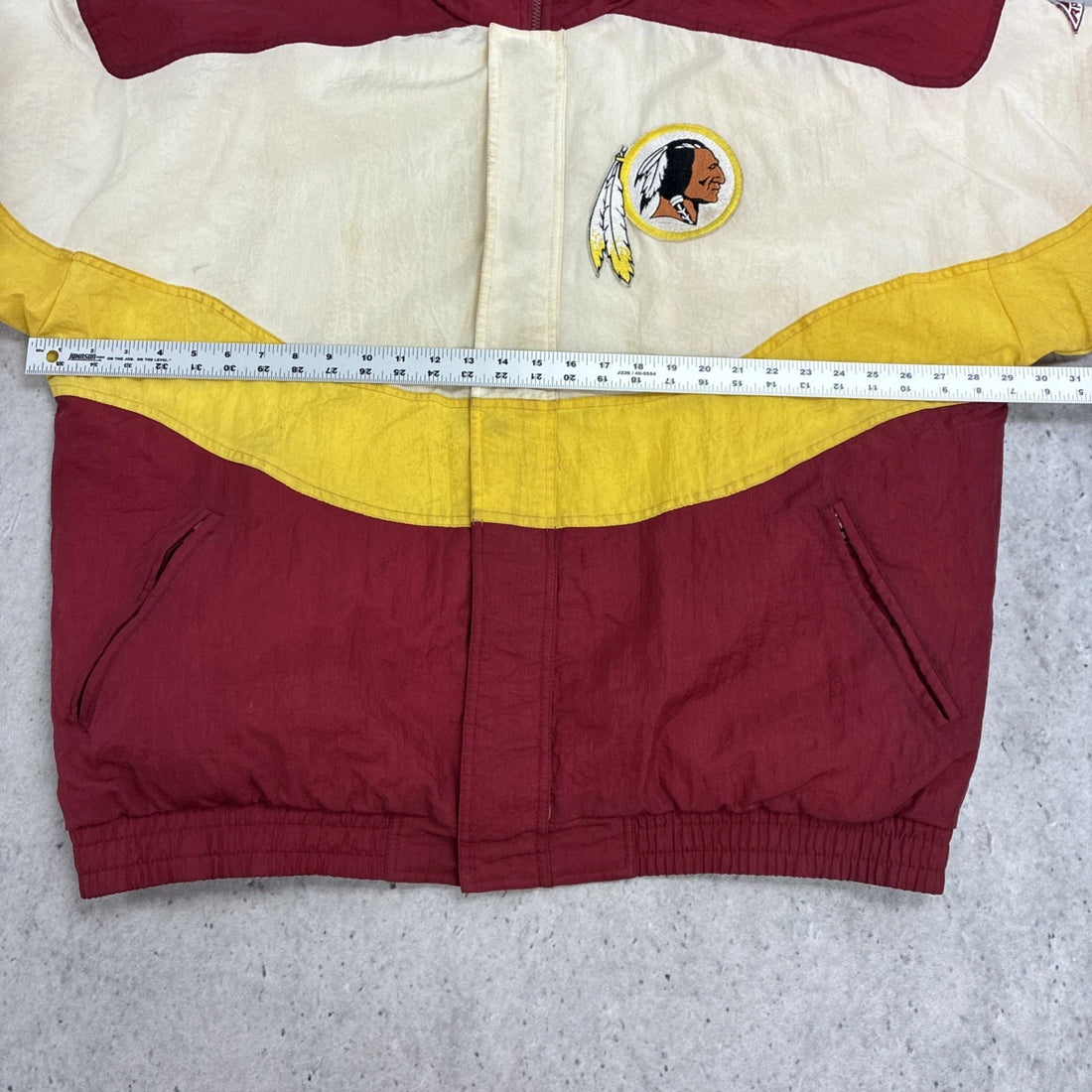 Vintage Washington Redskins Apex One Puffer Jacket Size XL NFL