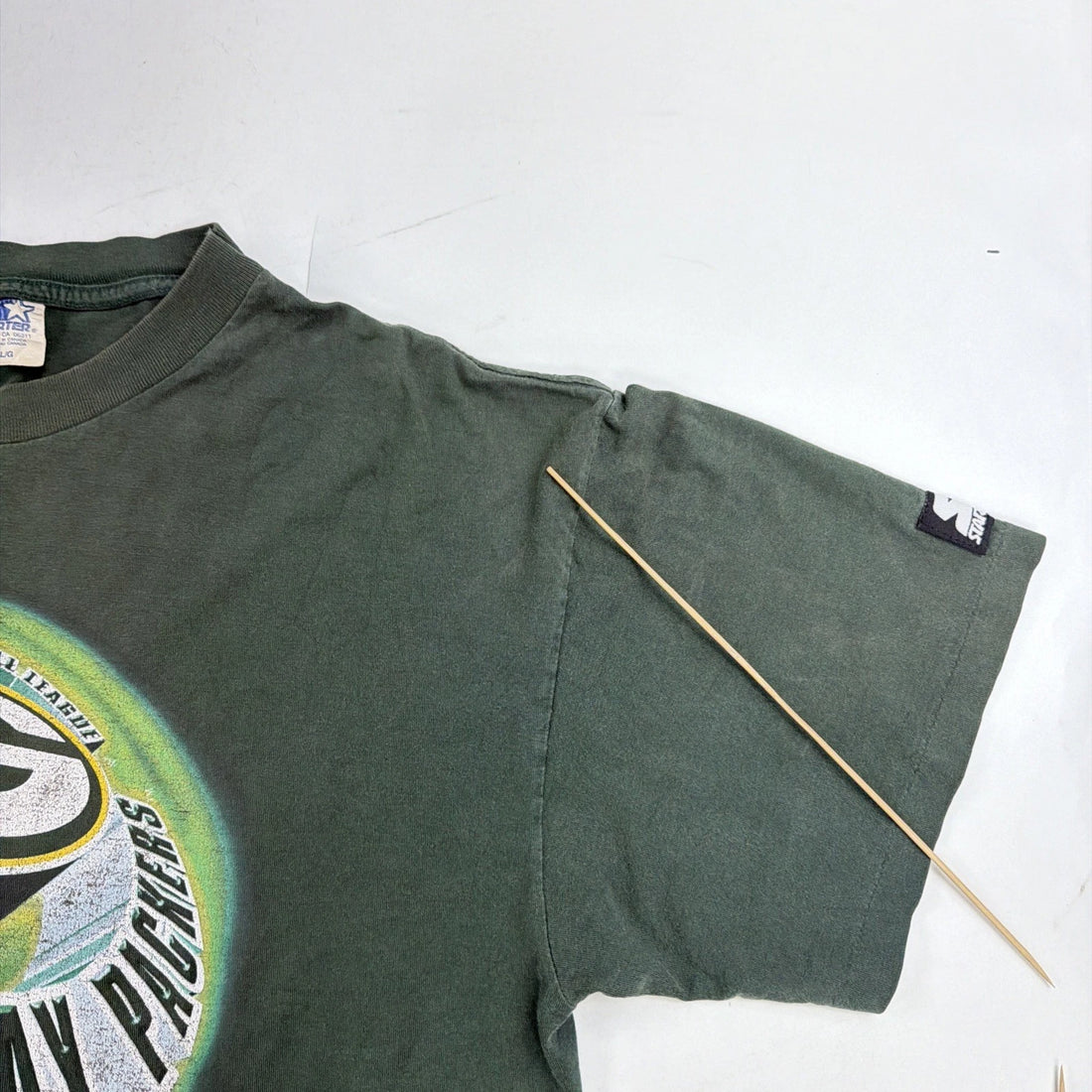 Vintage Green Bay Packers Starter T-Shirt Size Large 90s NFL