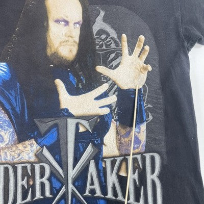 Vintage Undertaker Buried Alive Wrestling T-Shirt Size Medium WWF WWE