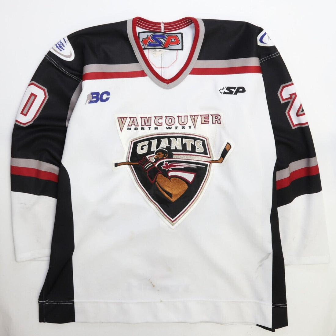 Vintage Vancouver North West Giants Authentic Hockey Jersey Size 56 WHL CHL