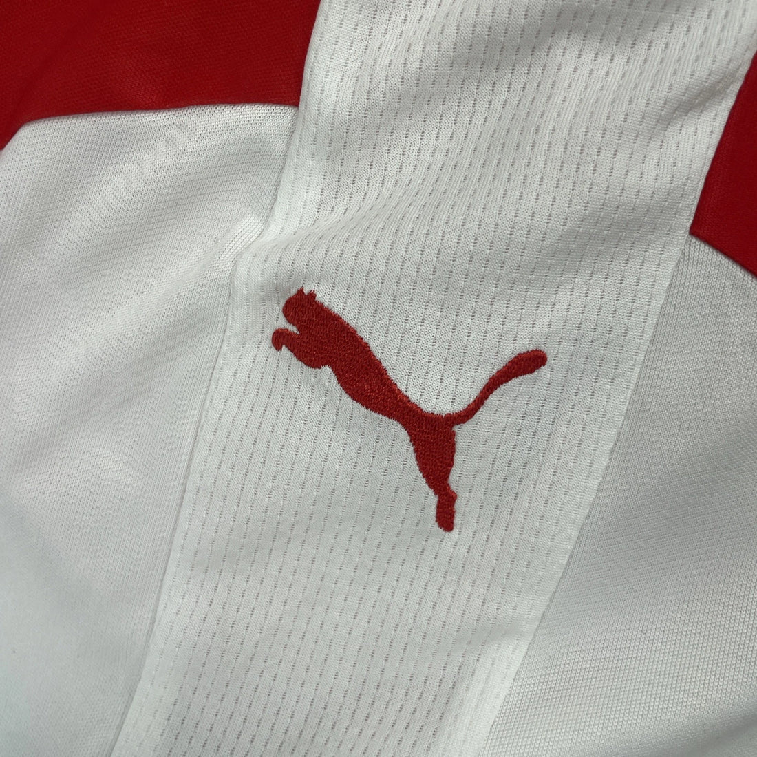 Arsenal FC Fly Emirates Puma Soccer Football Jersey Size Large