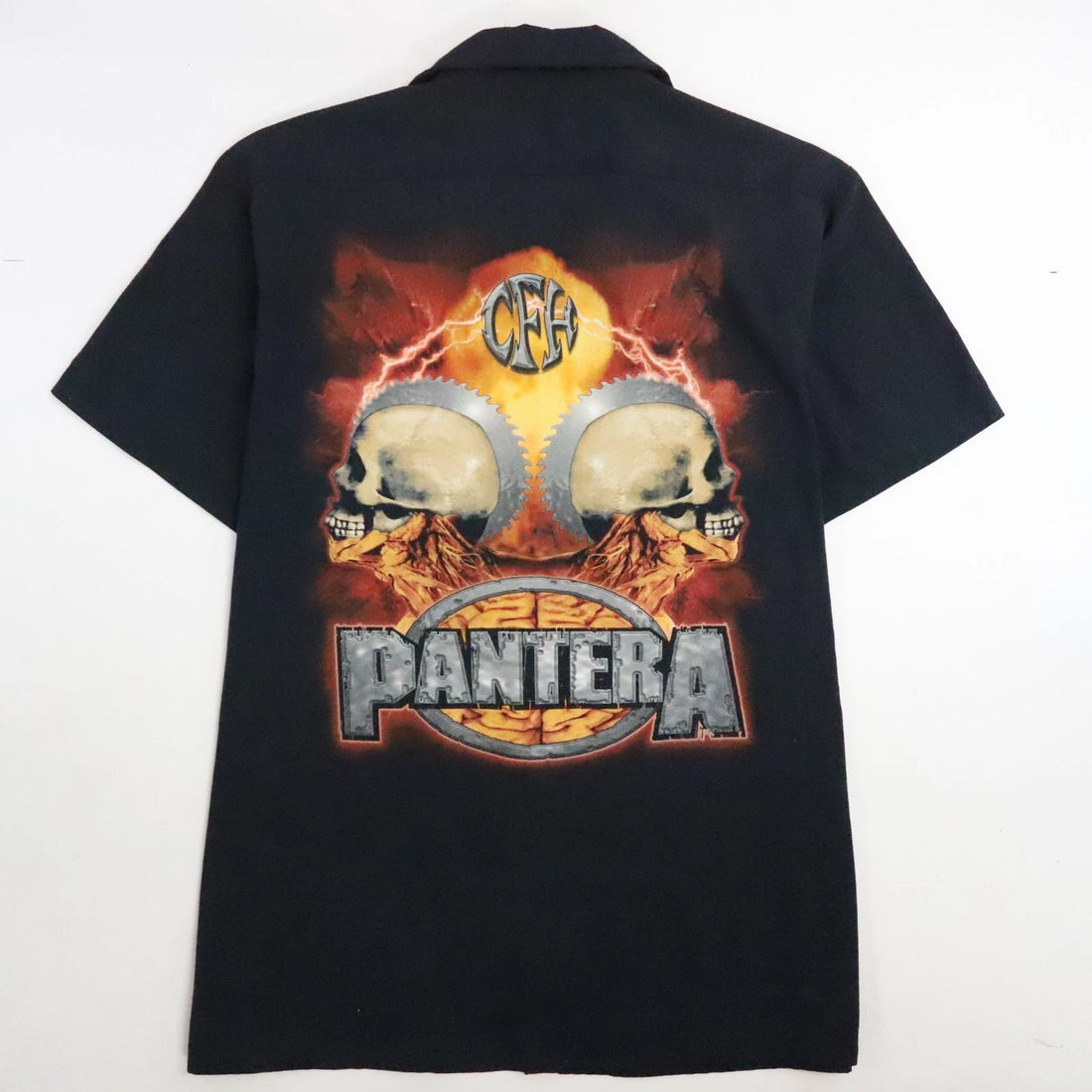 Vintage Pantera Button Up T-Shirt Size XL Band