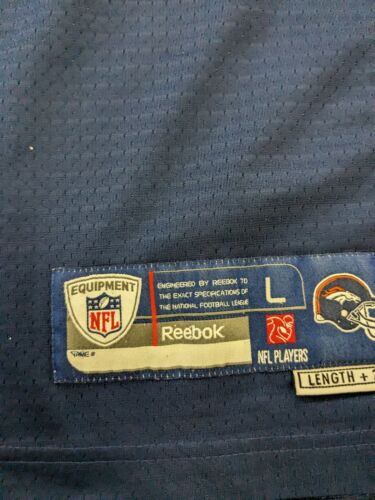 Denver Broncos Jay Cutler Reebok Football Jersey Size Large NFL