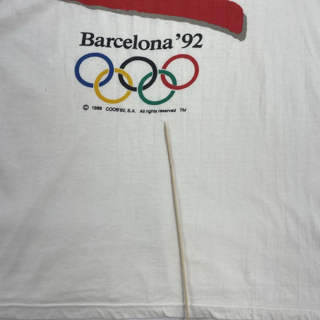 Vintage Barcelona Olympics 1992 T-Shirt Size XL