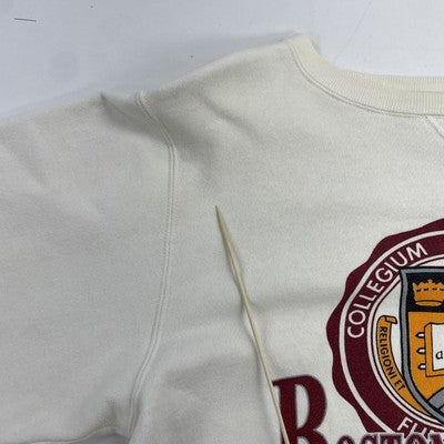 Vintage Boston College Crest Champion Crewneck Sweatshirt Size Large 80s