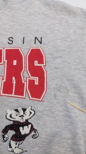 Vintage Wisconsin Badgers Rose Bowl Crewneck Sweatshirt Size XL 1994 90s NCAA