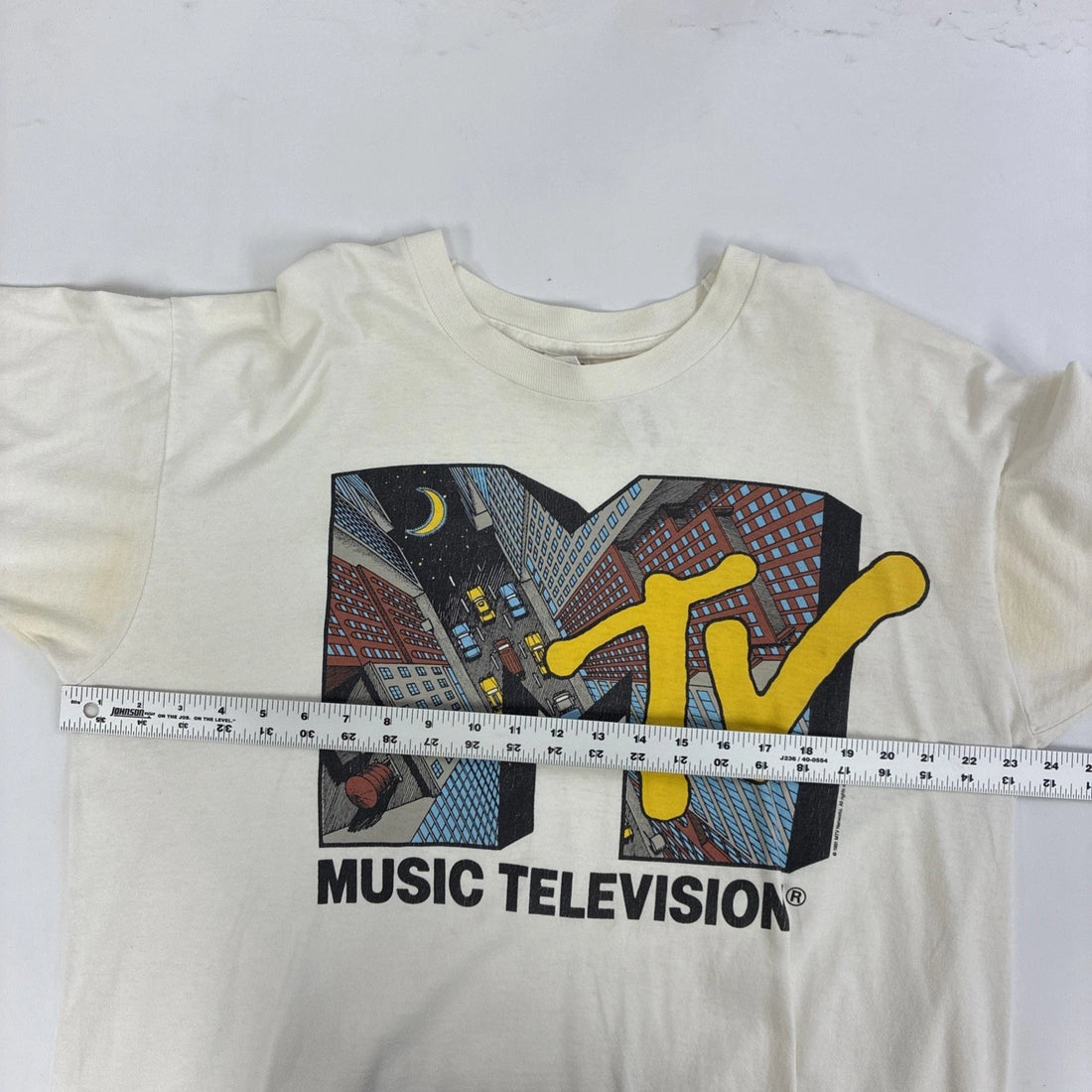 Vintage MTV Promo T-Shirt Size XL 1991 90s