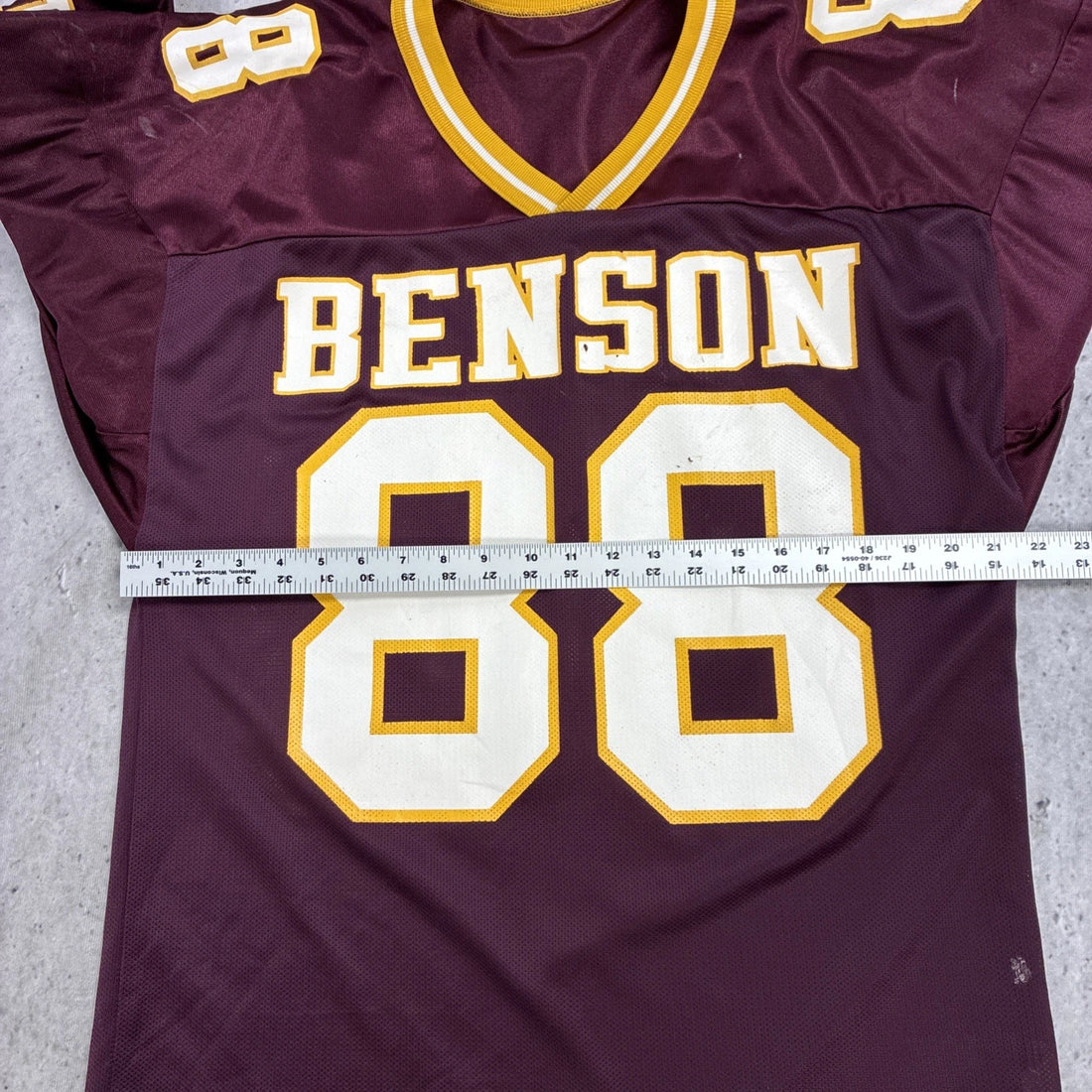 Vintage Benson DeLong Football Jersey Size Large