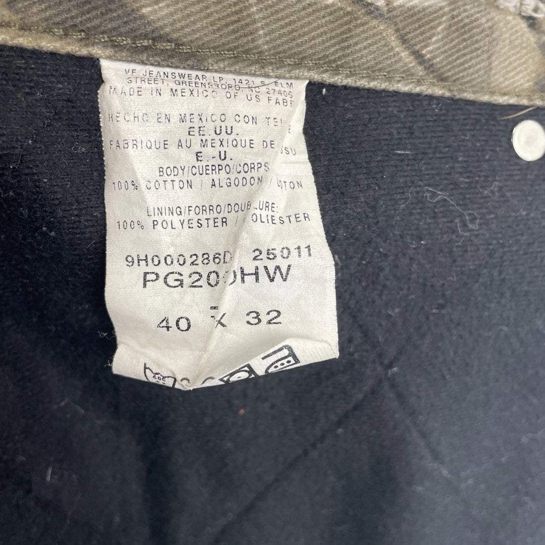 Vintage Wrangler Pro Gear Realtree Hardwoods Camo Pants 40 X 32 Fleece Lined