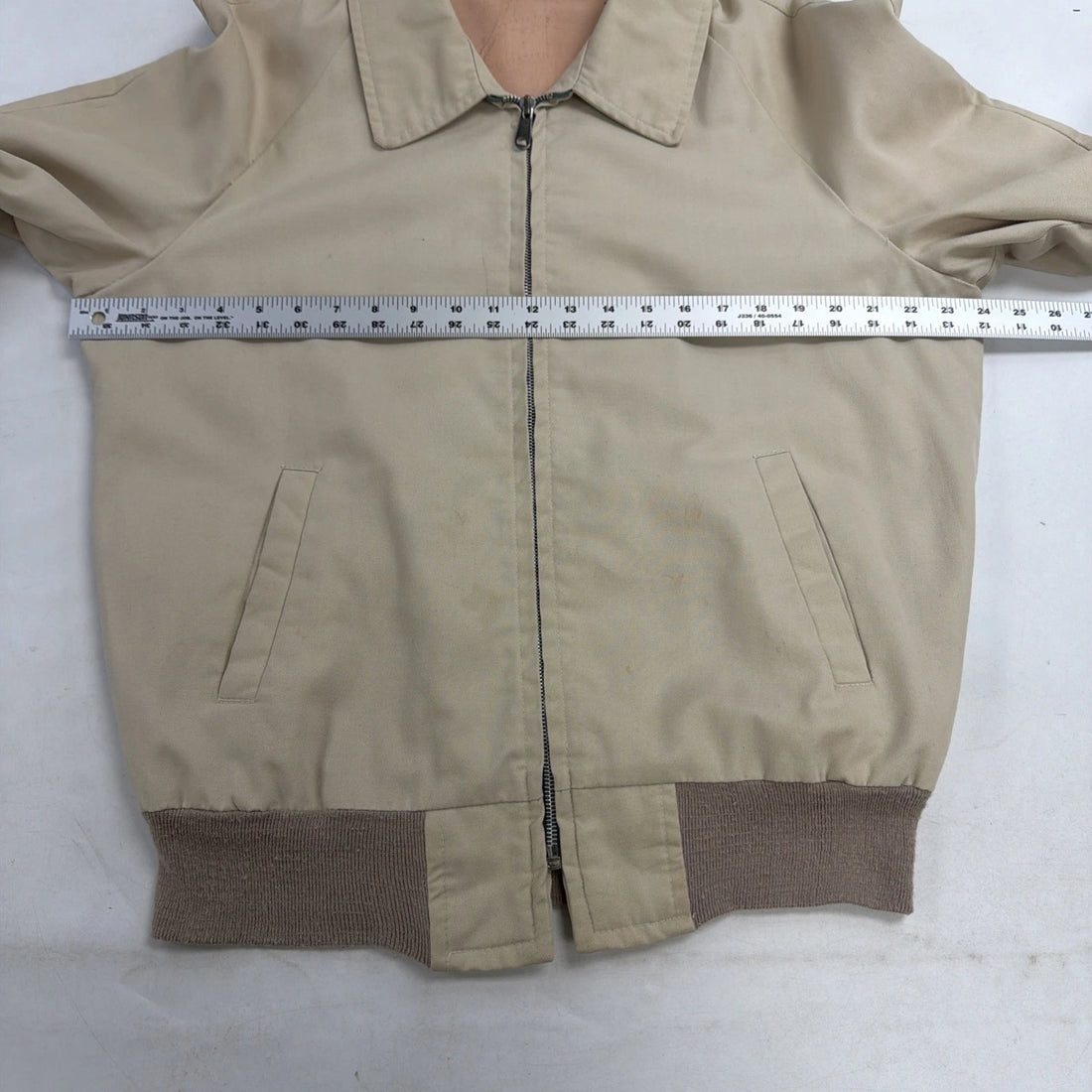 Vintage Bomber Jacket Size Medium Pride Zip