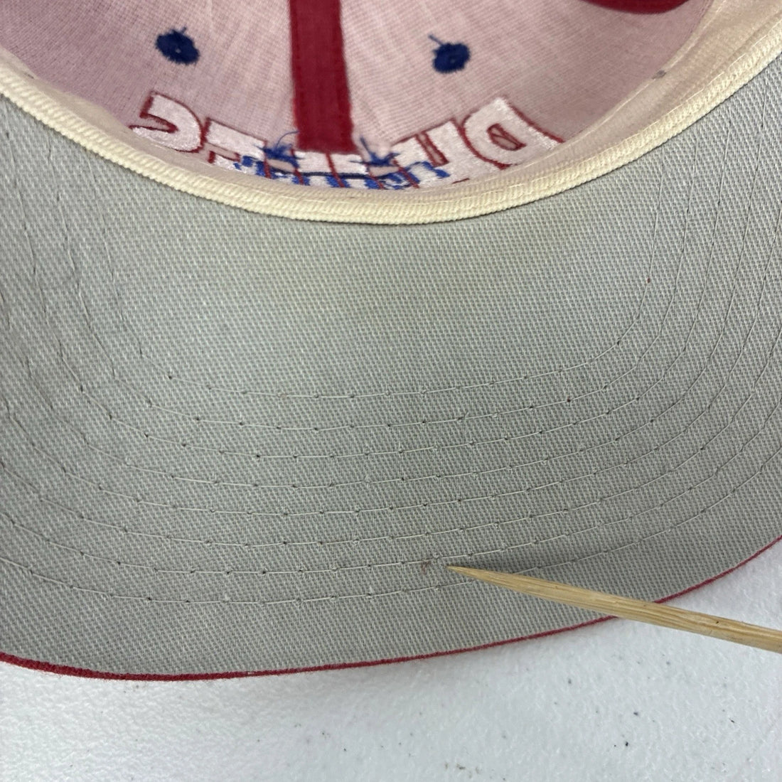 Vintage Philadelphia Phillies #1 Apparel Snapback Hat Cap OSFA MLB