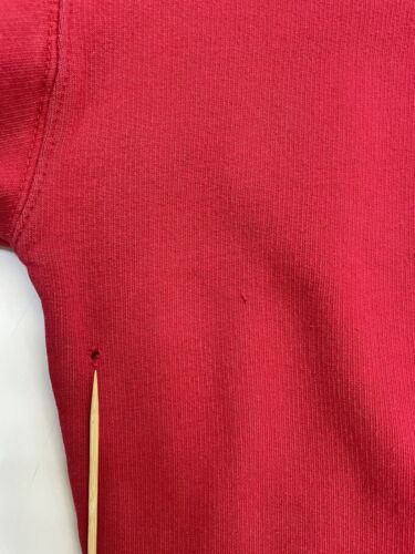 Vintage Chaps Ralph Lauren Crewneck Sweatshirt Size XL Red Embroidered
