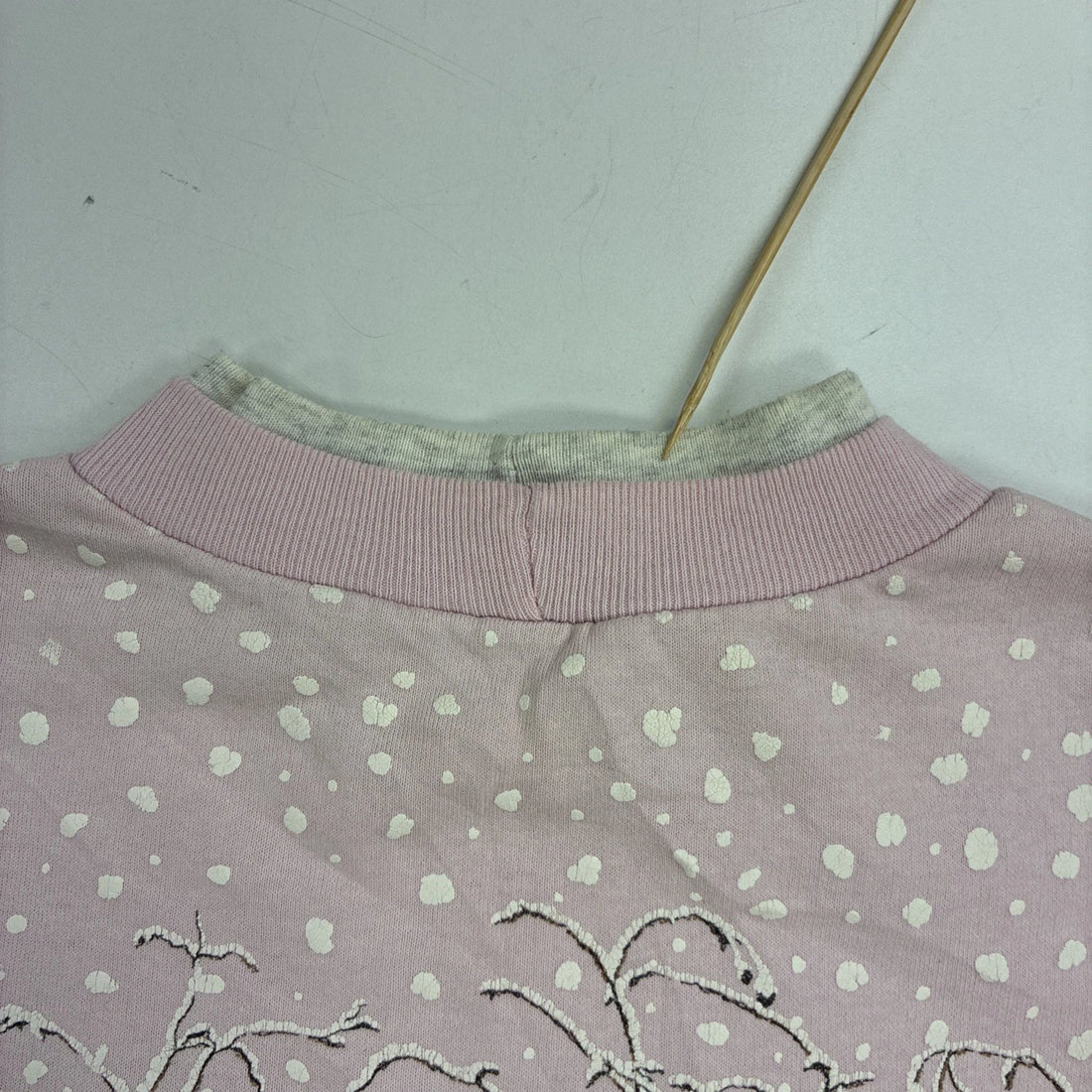 Vintage Rabbit Bunny Snow Crewneck Sweatshirt Size Large/XL Nature Puff Print