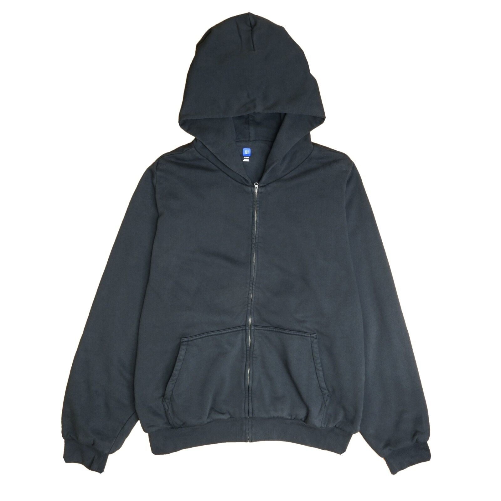 Yeezy Gap Unreleased Zip Sweatshirt Hoodie Size XL Black