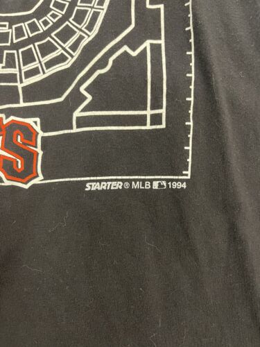 Vintage San Francisco Giants Starter T-Shirt Size Large 1994 90s MLB