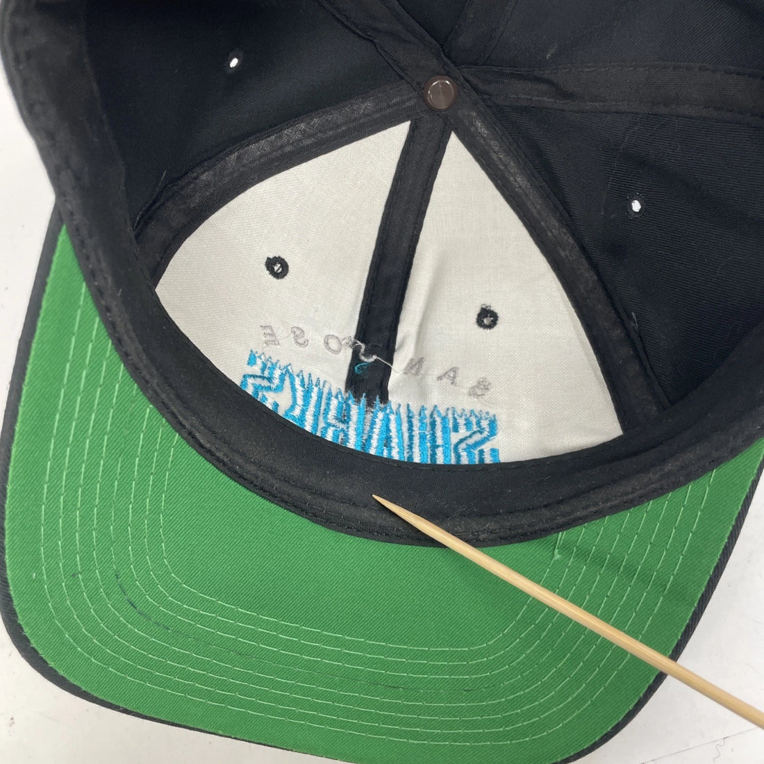 Vintage San Jose Sharks G Cap Snapback Hat OSFA 90s NHL