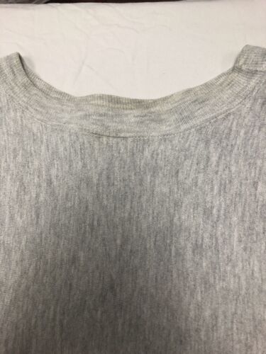 Vintage Canon Champion Reverse Weave Sweatshirt Crewneck Size Large Gray 90s